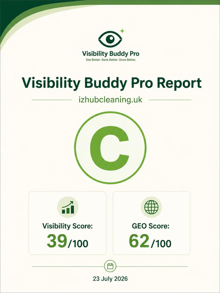 Follow-up Visibility Buddy Pro Report cover